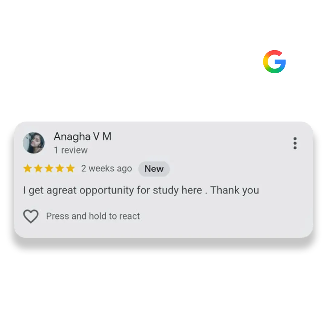 Best Computer Training Institute in Taliparamba Google-review4