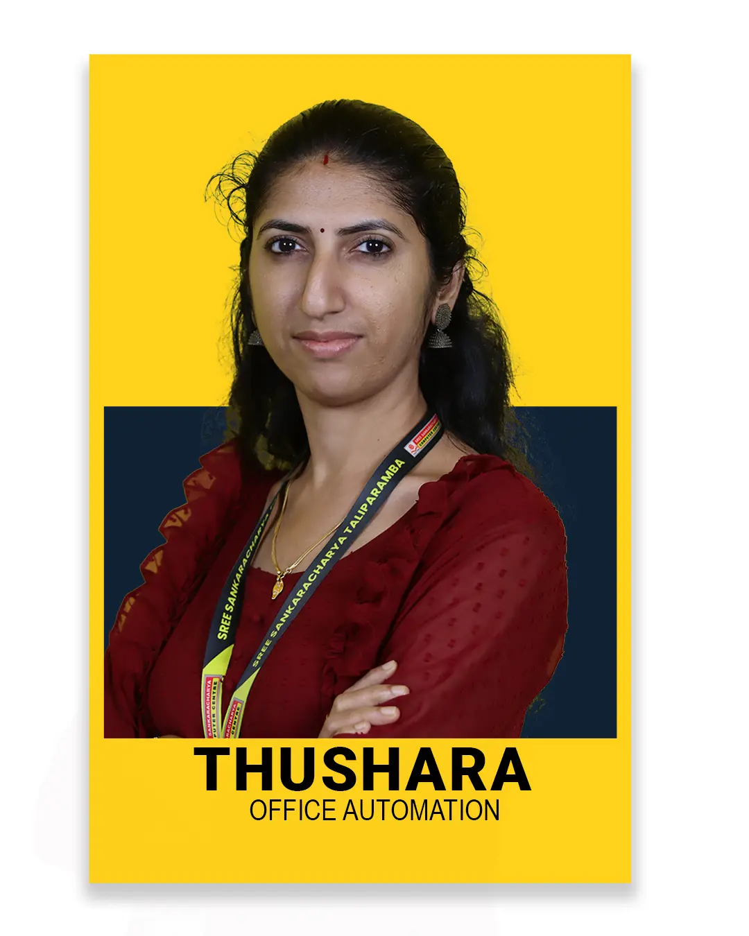 office-and-automation course faculty portrait at the best computer training institute in Taliparamba