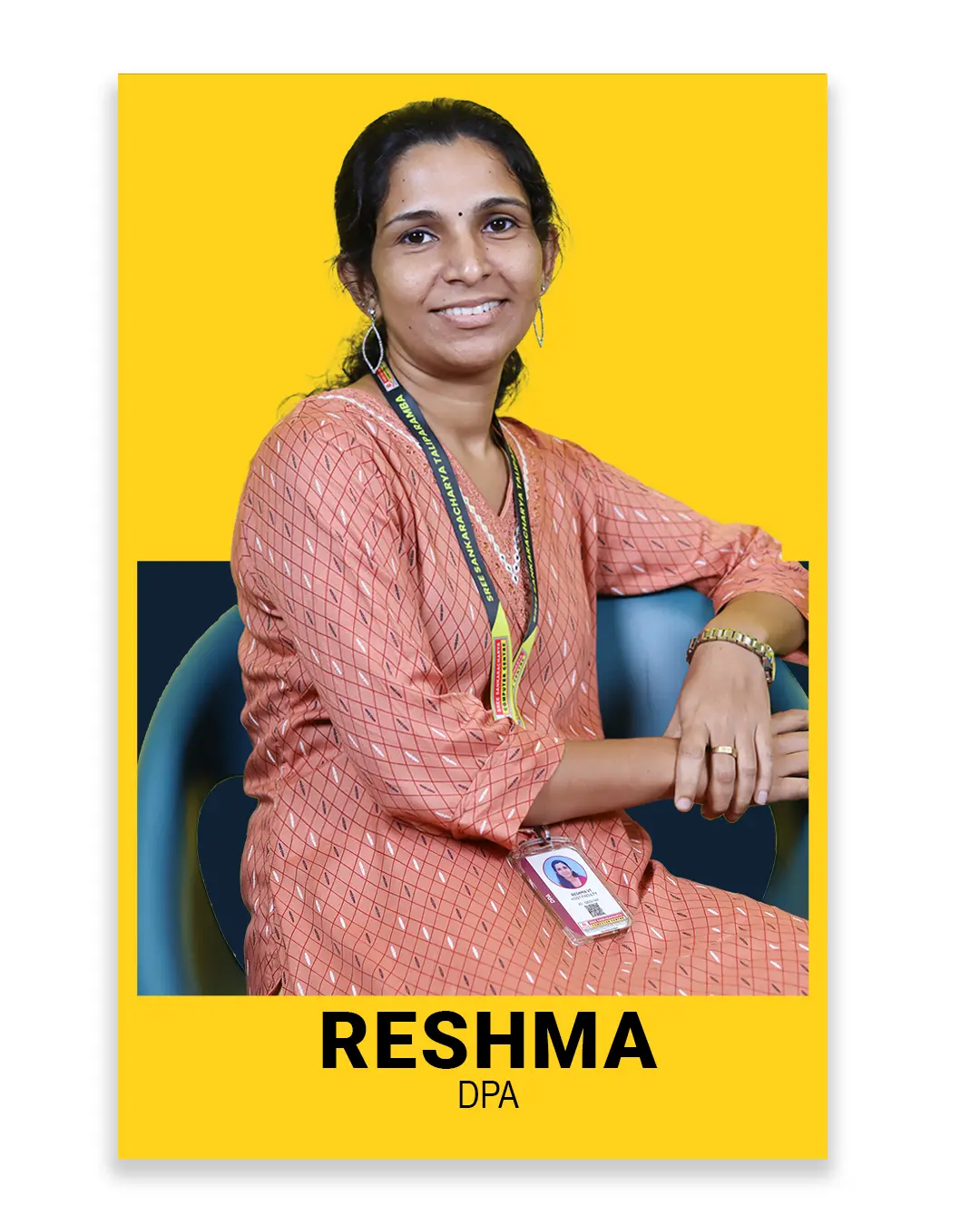 Professional accounting course faculty portrait at the best computer training institute in Taliparamba